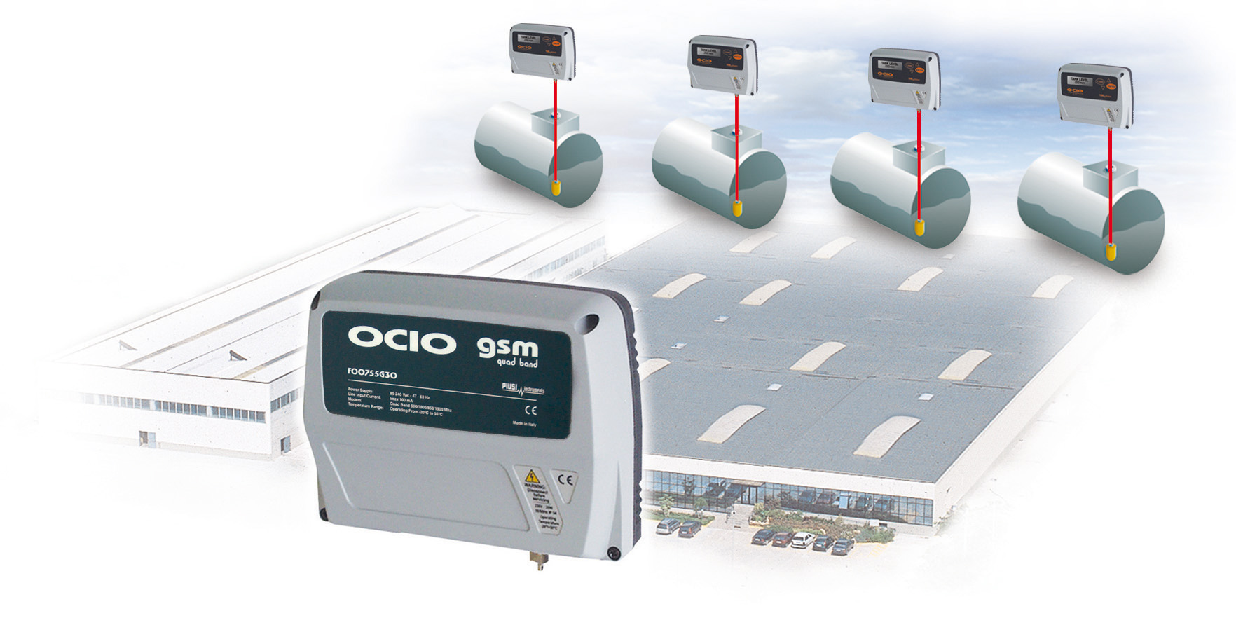 Система контроля топлива ocio. GSM счетчик. GSM Tank.